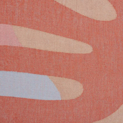 RESHA - Plaid - Lichtrood - 130 x 170 cm - Polyester
