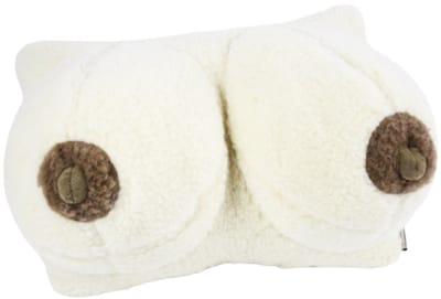 Kussen Borsten Cadeau Grappig Kussen 100% Merino Wol Fun artikel Vrijgezellenfeest – 50x25cm