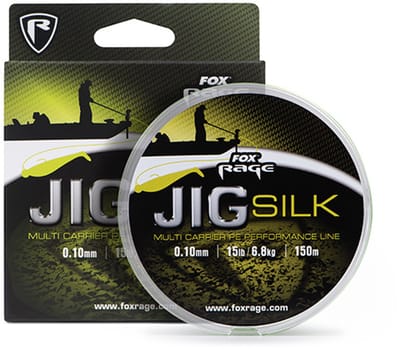 Fox Rage Jig Silk 150m - Maat : 0.08mm - 12lb
