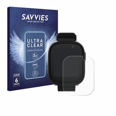 Savvies - Screenprotector voor Xplora X6 Play 2022 (1. generatie) - Folie Beschermfolie transparant 6 Stuks