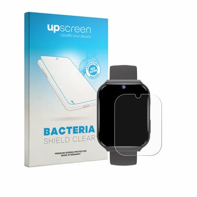 upscreen - Screenprotector voor pmstuy Kids Smartwatch 1.83" - Folie Beschermfolie transparant antibacterieel