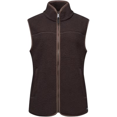 Mouwloze fleece voor dames Regatta Frankie Borg B/W