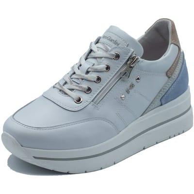 Nerogiardini Skipper Zouk Silver Velour Fiordaliso Dames - Fashion Wear - Vrouwen