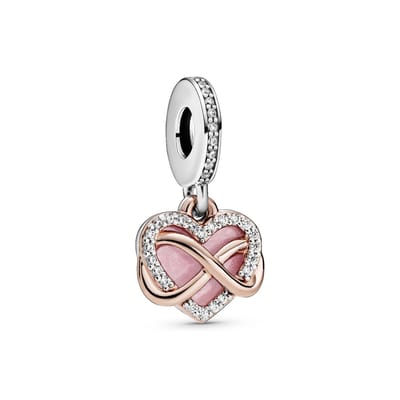 Pandora Moments Dames Bedel Metaal;Gouden plating;Zilver - RoségoudkleurigRozeZilverkleurig