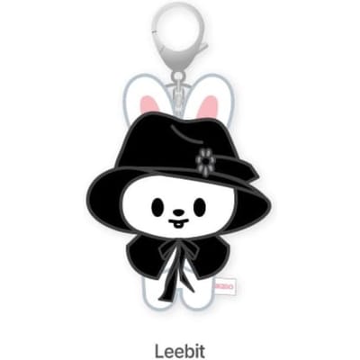 Stray Kids - SKZOO Kostuum Pluche Sleutelhanger met Magneet [DO IT POP-UP Store Officiële MD] Leeknow black