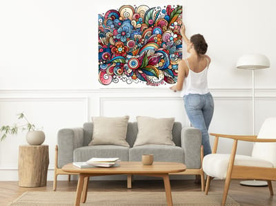 Kunstprint | Wanddecoratie | Dibond | 100 × 100 cm