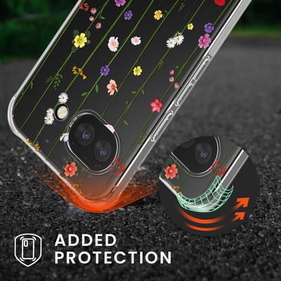 kwmobile telefoonhoesje geschikt voor Google Pixel 10a - Hoesje met telefoonkoord - Back cover voor smartphone - Case in meerkleurig / transparant