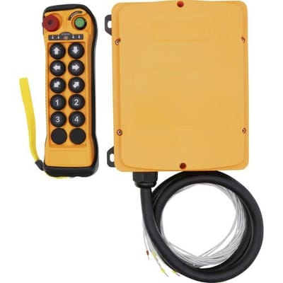 TRU COMPONENTS TC-Q1000 12-24V TC-14232304 Industriële draadloze afstandsbediening, 10-kanaals 12 - 24 V 1 set(s)
