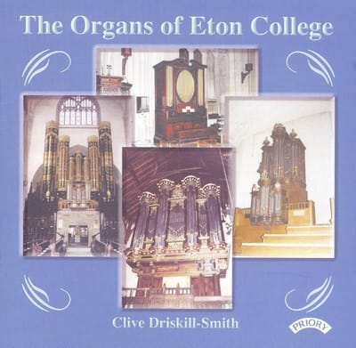 The Organs Of Eton College: The Dutch Organ In School Hall