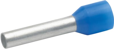 Klauke (473/12) Adereindhuls 2,5mm Geïsoleerd / Hulslengte 12 mm Blauw (Zak 100 stuks)