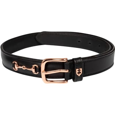 Engelse leren riem met bit voor dames Equestro
