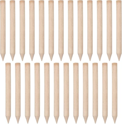 Kotarbau - Beukenhouten Plantsteunen - 30 CM - Set van 25 - Voor Geodezie en Tuin
