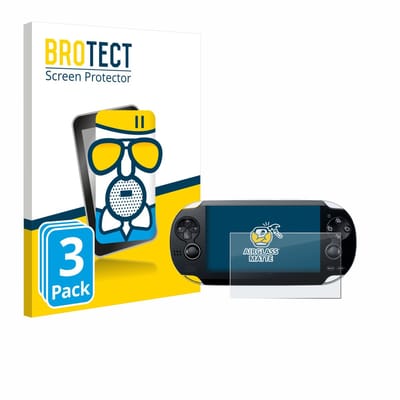 BROTECT - Screenprotector voor Sony Playstation PS Vita - Folie Beschermfolie Beschermglas matte 3 Stuks