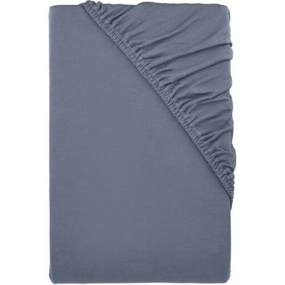 LIVARNO Jersey hoeslaken 180-200 x 200 cm (Blauw)