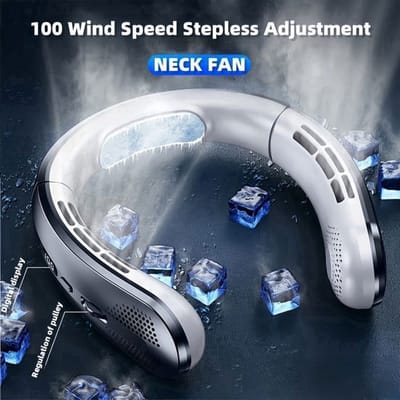 Draagbare ventilator zonder bladen – USB-opladen
