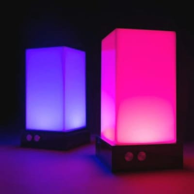 Telepathie Vriendschapslamp - Set van 2 met RGB-kleuren voor Verbindende Communicatie