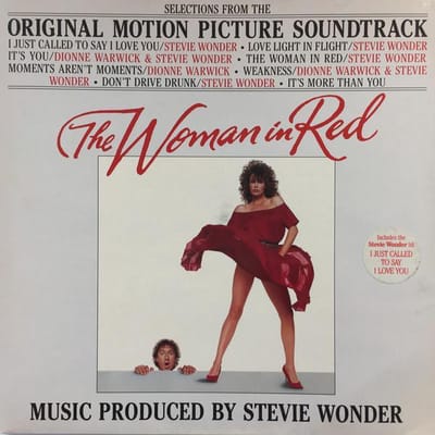 Stevie Wonder ‎– The Woman In Red Selections From The Original Motion Picture Soundtrack LP