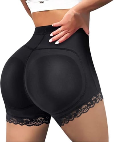 Butt lifter - Buttlifter - Ondergoed - Bil liften - Lingerie - Shapewear - Butt lifter panty - Zwart - Medium - Volle billen - Valt klein
