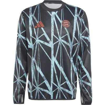 T-Shirt Lange Mouw adidas Sweatshirt FC Bayern Pre-Match 2024-2025