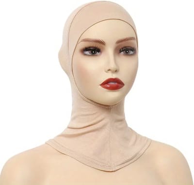 Livano Hoofddoek - Hijab - Dames - Abaya - Sjaal - Islamitische Kleding - Moslim Kleding - Alhamdulillah - Beige