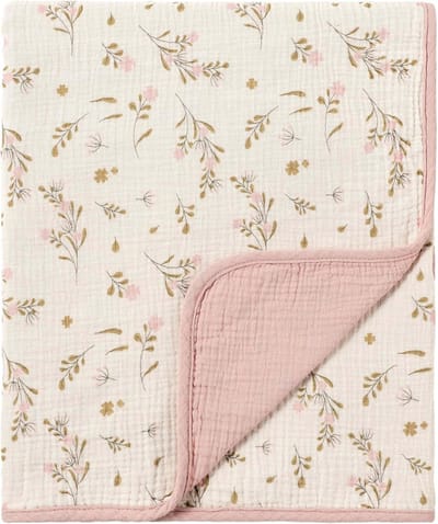 100% Katoenen Muslin Babydeken voor Pasgeborenen, Perfect als Kraamcadeau of Verjaardagscadeau, 100 x 100 cm, Ademend en Zacht