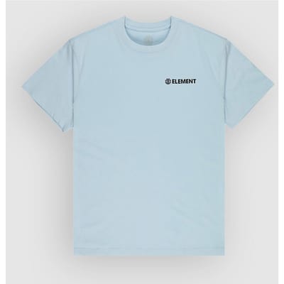 Element Blazin Chest T-shirt Met Korte Mouwen Blauw S Man
