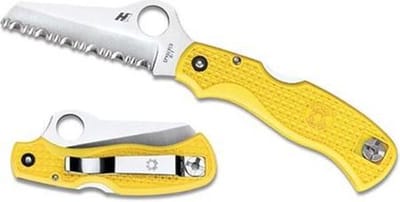 Spyderco Zakmes Saver Salt Yellow H-1 SE