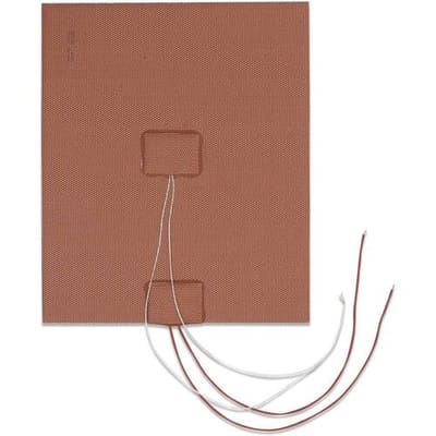 Thermo TECH Silicone Verwarmingsfolie Glasvezelversterkt 230 V/AC, 230 V/DC 1000 W Beschermingsklasse IPX7 (l x b) 200 mm x 240 mm