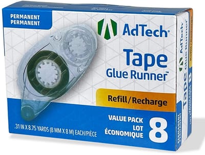 8x Craft Tape Navullingen - Dubbelzijdige Tape voor Knutselprojecten en Hobby