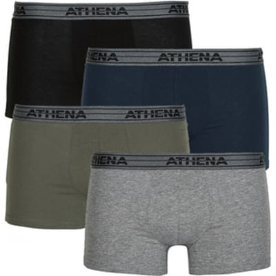 Athena  Boxers BASIC COTON Pack de 4