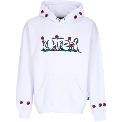Lichtgewicht herensweatshirt met capuchon Field Hoodie wit