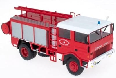 Brandweerwagen Model - Brandweer Voertuig - Verzamelen - Schaal 1:43 Metaal - 1/43