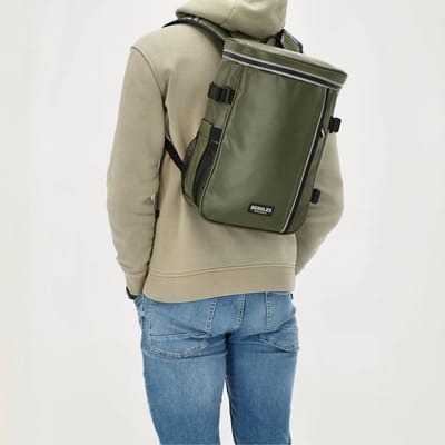 Beagles Originals Tokyo Rugzak - 13,3" Laptop Vak - Tablet - Waterdicht - Sterk - Outdoor - Olijfgroen