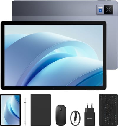 DOOGEE U13 VIP Tablet - 13 inch - 32GB RAN - 256GB ROM - 11000mAh - Android 16 - Face ID - GPS - Grijs