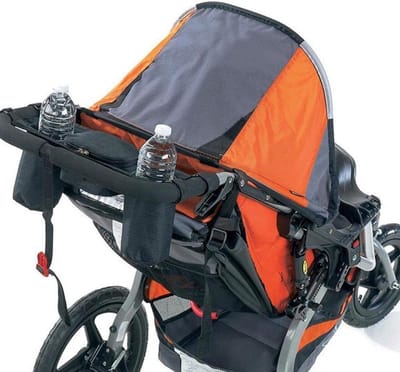 Kinderwagen Organizer - Baby tas - Onderweg spullen - Veel opbergvakken - Grote capaciteit - Zwart