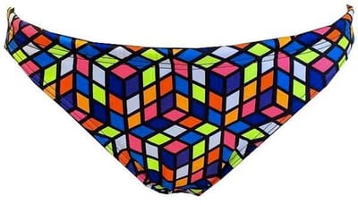 Turbo Cube Bikinibroekje Veelkleurig M Vrouw