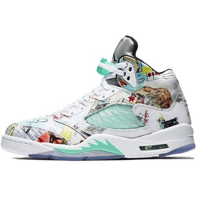 Air Jordan 5 Retro Wings Chaussures pour Homme Or Multicolore AV2405-900 44.5 white