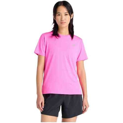 New Balance Sport Essential T-Shirt Dames Sportshirt - PINK