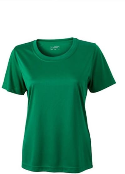 James and Nicholson Vrouwen/dames Actieve Tee (Groen)