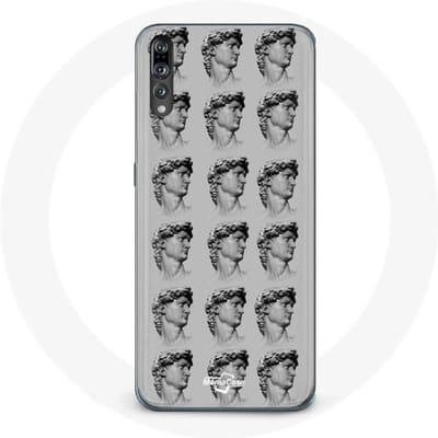 Coque pour Huawei P20 - Statut - Souple - Gris - Protection - Mixte gris