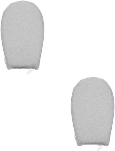 Strijkhandschoenen Set - Stoomhandschoen Kussen - Kleding Stomen - Hittebestendig Materiaal - 22 x 14 cm - Grijs