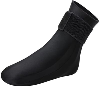 Herbruikbare Hot & Cold Compress Sokken - Voor Plantar Fasciitis, Enkelpijn, Artritis en Zwelling - Koelende en Warmte Therapie, Elastisch en Comfortabel - Zwart