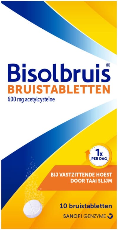 Bisolvon Bisolbruis - 3 x 10 bruistabletten