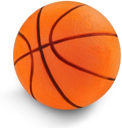 Sportieve Stille Basketbal Maat 7 - Indoor Training Thuis Stilte Oefening - Dunktraining Elastisch Geluidsarm - Cadeau voor Sportieve Jongens Meisjes .