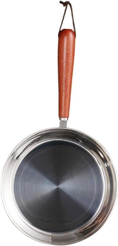 Mini Koekenpan - Pannenkoekenmaker Kookpot - Ontbijt Bereiden - Anti-aanbaklaag - 24.5CM Lengte - Zoals getoond