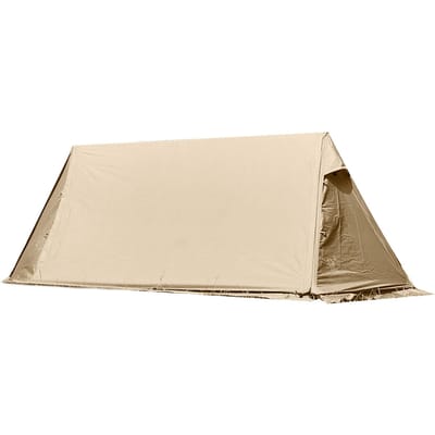 Tente de Camping ultralégère, Bungalow de survie, tente pyramidale étanche, abri pour 2 à 3 personnes marron