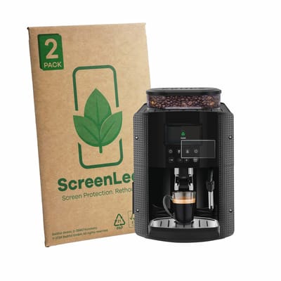 2 Stuks Screenprotector voor Krups Essential YY8135FD - Hoogwaardige Beschermfolie transparant