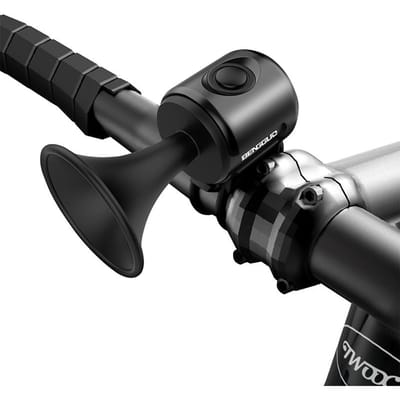 Klaxon électronique puissant pour vélo, 120 Db, sonnette électrique de sécurité, anneau d'alarme de Police pour vélo