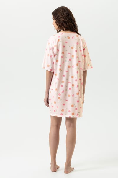 mey Damen Bigshirt Serie Grapefruit Bliss Gestreift
