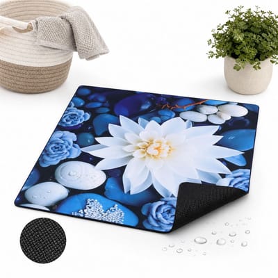 VHV - Wasmachinehoes - beschermhoes voor wasmachine en droger - waterdicht en antislip - voor wasruimte en badkamer